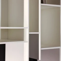 Regalkombination Randomito Offen Material MDF Struktur Lack Weiß Matt X042