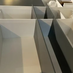 Regalsystem Grid Lack M03 Schneeweiß Und M21 Anthrazit