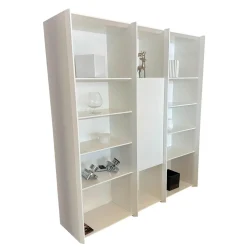 Regalwand Grid Hängend Lack Schneeweiß Matt M03 Weiß