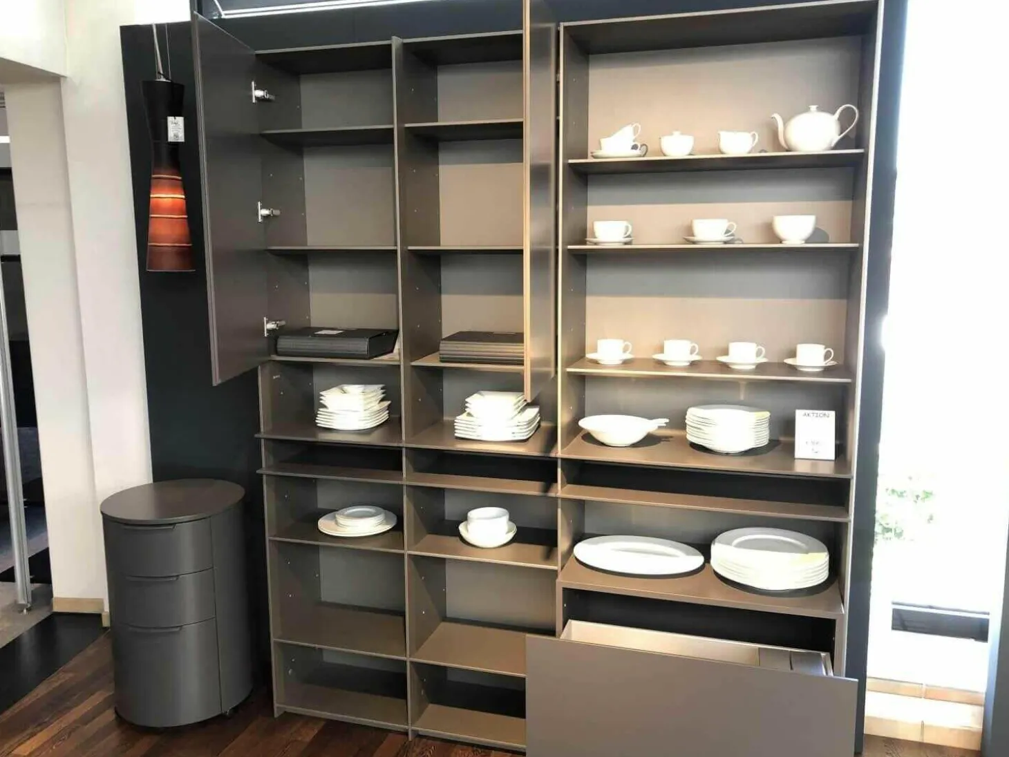 Regalwand Grid Lack Matt