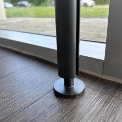 Regalwand Hector Rauchglas Mit Rahmen Zinnfarben