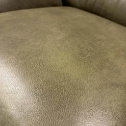 Relaxsessel 683 Haily Lift Up Leder Polo 1102 Grün 5 Stern Fuß Stahl Schwarz Mit Aufstehhilfe