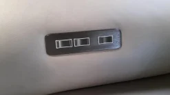 Relaxsessel 50025 Stoff Frisco Kiesel Grau Fuß Rollen