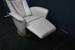 Relaxsessel Heiko Leder Belvita 59 Linen mit Elektrischer Relaxfunktion