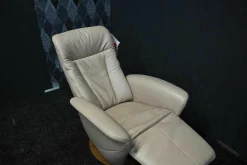 Relaxsessel Heiko Leder Belvita 59 Linen mit Elektrischer Relaxfunktion