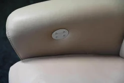 Relaxsessel Heiko Leder Belvita 59 Linen mit Elektrischer Relaxfunktion