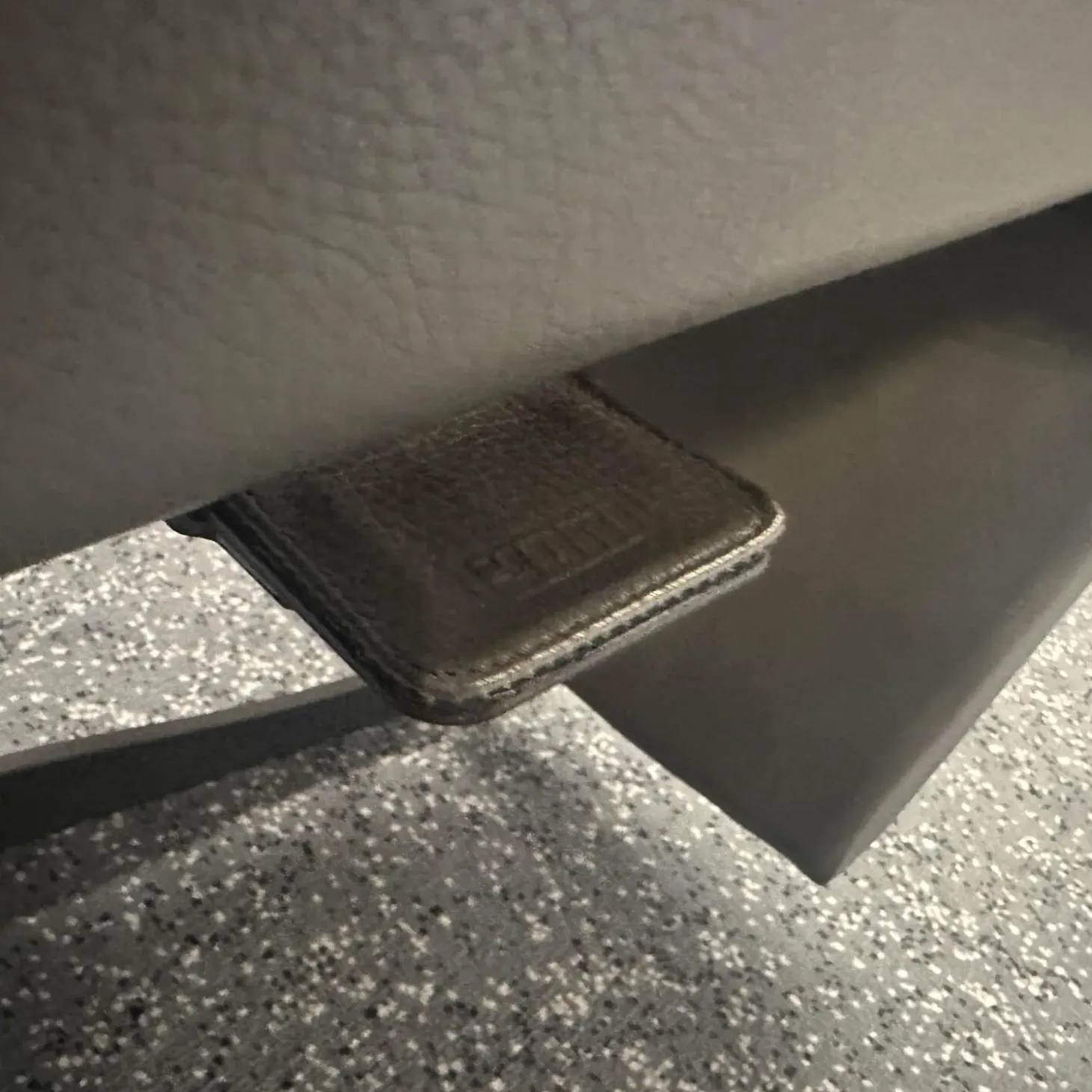 Relaxsessel Symphony JR 3860 Multi Move Medi Leder Celia Smoke Grau Braun 4 Stern Fuß Gewellt Schwarz Lackiert