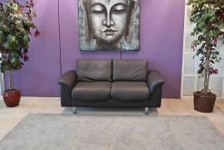 Relax-Sofa E300 Leder Paloma Mocca Braun