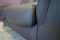 Relax-Sofa E300 Leder Paloma Mocca Braun