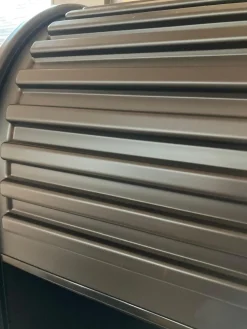 Rolladenschrank Adamer Außen Lack Black Schwarz Innen Lack Black Schwarz Struktur Ohne Grauen Schrank