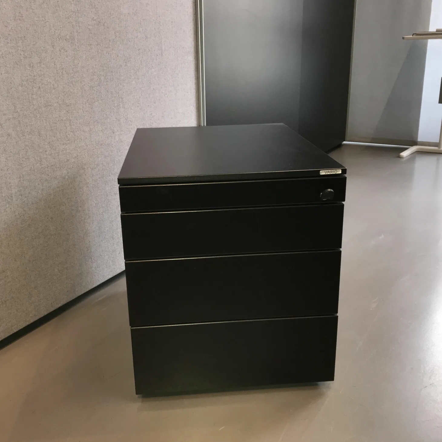 Rollcontainer Versa-S Schwarz