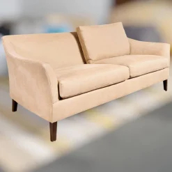 Saloni Sofa 2/80 Stoff Jack BW1638-121 Beige