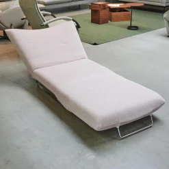 Schlafsessel Josh Stoff Corris Rosa Kufe Edelstahl Geschliffen Ohne Kopfstütze