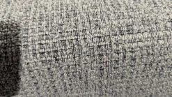 Schlafsofa Enya Stoff 2-7074 Grau Füße Schwarz