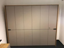 Schlafzimmer Cordoba Balkeneiche Echtholz Furniert Absetzung Taupe