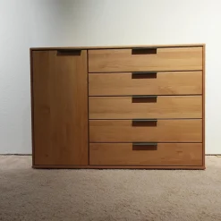 Schlafzimmer Modena Plus Erle Teilmassiv Mit LED Beleuchtung Bett Ohne Matratze Ohne Lattenrost