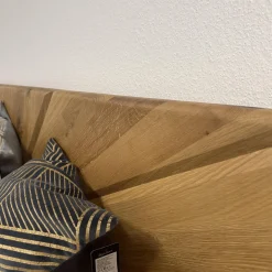 Schlafzimmer Sol Asteiche Gebürstet Natur Geölt Farbglas Bronce Matt Mit Ledergriff Rock Grau Schwarz