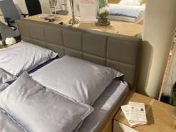 Schlafzimmer Studioline Bett Bezug Kunstleder Elephant Grau Rahmengestell Furnier Ohne Matratze Ohne Lattenrost Inklusive Schiebetürenschrank Und Kosolen