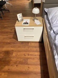 Schlafzimmer Studioline Bett Bezug Kunstleder Elephant Grau Rahmengestell Furnier Ohne Matratze Ohne Lattenrost Inklusive Schiebetürenschrank Und Kosolen