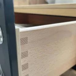 Schlafzimmer V-PUR Mit Kleiderschrank Bett Und Nachttischen Eiche Altholz Loden Basaltgrau Frontglas Anthrazit