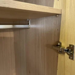 Schlafzimmer V-PUR Mit Kleiderschrank Bett Und Nachttischen Eiche Altholz Loden Basaltgrau Frontglas Anthrazit
