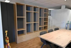 Schrank Surround&Vision Eiche Weiß Mattlack
