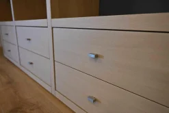 Schrank Surround&Vision Eiche Weiß Mattlack