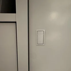 Schrankwand Studimo Front Und Korpus Lack Rauch Grau Matt Inklusive LED Beleuchtung