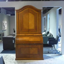 Schreibschrank Rosatea Nussbaum Mahagoni Myrte