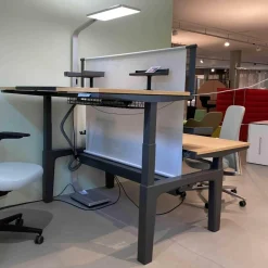 Schreibtisch Bürotisch-System CDS Cluster Eiche Hell