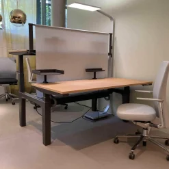 Schreibtisch Bürotisch-System CDS Cluster Eiche Hell