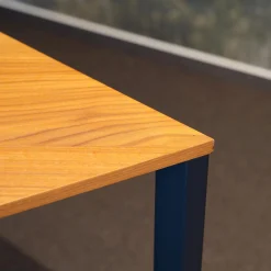 Schreibtisch Clarion Platte Geprägtes MDF Und Nussbaum Gestell Stahl Schwarz Inklusive Sessel Ginger Ale