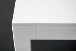 Schreibtisch Helsinki Office 35 Platte Fenix Weiss D40 Cat. P1 mit Kabelkanal