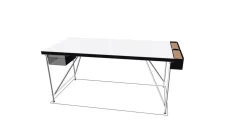 Schreibtisch Rackpod Auf Sockelfüßen mit Ablagefach