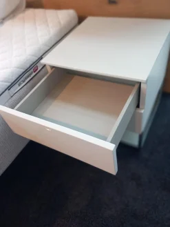 Schubladenkommode 909 Lack Hochglanz Kalkweiß