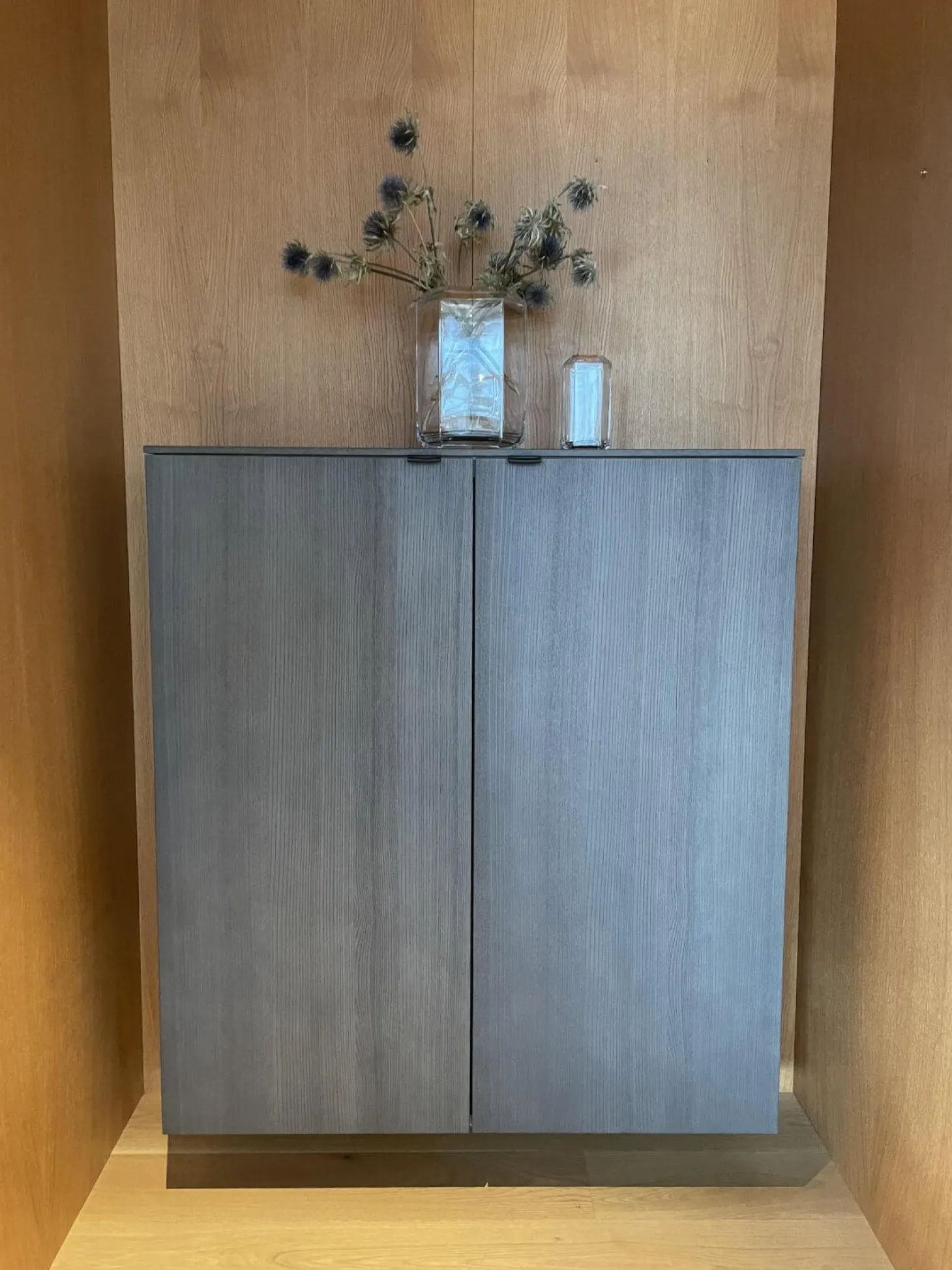 Schuhschrank Change Türen Esche Achat Korpus Lack Matt Kitt