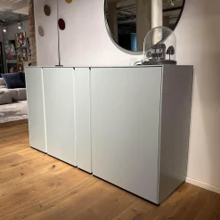 Schuhschrank Stripes Lack Akzentfarbe 30 Jade Korpus Melamin Anthrazit