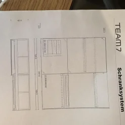 Schwebetürenschrank Lunetto Eiche Naturöl Glas Naturweiß Matt mit Innenbeleuchtung