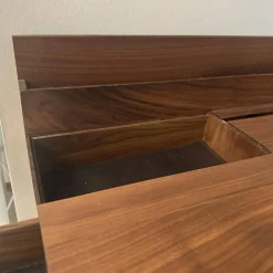 Sekretär 14 80 Astnuss Geölt Mit Schubladen mit Ledereinlagen