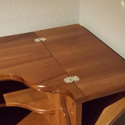 Sekretär Kirschbaum Griffe Metall Glänzend