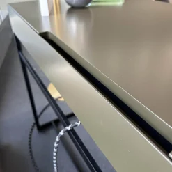 Sekretär Mell M38 Capparis Schwarz Gestell Schwarz