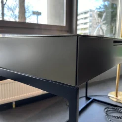 Sekretär Mell M38 Capparis Schwarz Gestell Schwarz