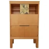 Sekretär SSA Holz Ahorn mit 2 Türen