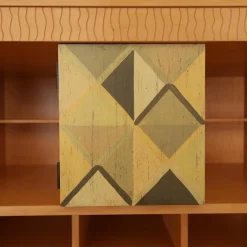 Sekretär SSA Holz Ahorn mit 2 Türen