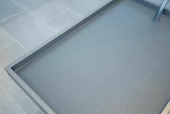 Servierwagen Bond Tischauflage Leder 175 Schwarz Gestell Schwarzbraun Feinstruktur Mit Rollen