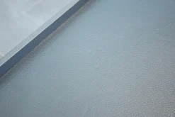 Servierwagen Bond Tischauflage Leder 175 Schwarz Gestell Schwarzbraun Feinstruktur Mit Rollen