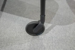 Servierwagen Jet 1 Nussbaum Canaletta Platten Lack Cioccolato Lucido Braun Gestell Metall Schwarz Mit Rollen