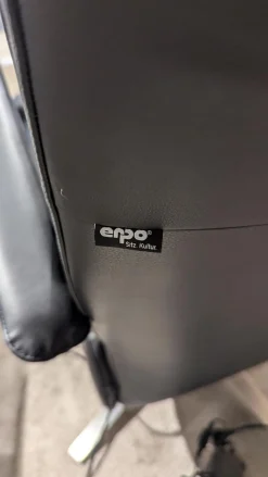 Sessel 410 18 Leder 42 Schwarz 136 Sternfuß Edelstahl Gebürstet Inklusive 2 Motorisch Mit Akku