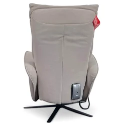 Sessel 7927 Easy Swing S Stoff Nuvano Natur Grau Sternfuß Metall Anthrazit Pulverbeschichtet 2 Motorig