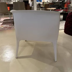 Sessel 66 Isabel Bezug Leder 5007 Weiß